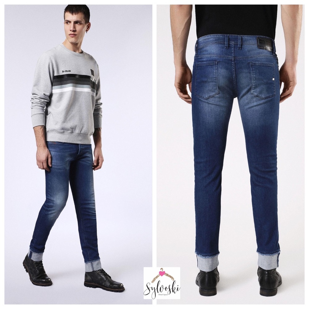 Diesel Men's Slim Jeans - Blue